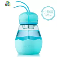 玻璃杯便携可爱学生水杯少女心清新简约森系超萌网红ins企鹅杯子 FENGHOU