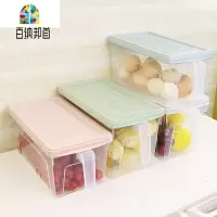 抽屉式冰箱收纳盒厨房食物储物盒加厚塑料带手柄蔬菜水果保鲜盒 FENGHOU