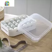 厨房放鸡蛋收纳盒透明塑料盒子冰箱食物保鲜盒鸡蛋格鸡蛋盒 FENGHOU