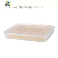 水饺盒不分格速冻饺盒冰箱保鲜收纳盒密封食品级不粘底冷冻饺子盒 FENGHOU保鲜盒保鲜盒
