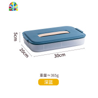 安好 多层速冻饺子盒 冰箱专用食物收纳水饺混沌保鲜盒家用 FENGHOU