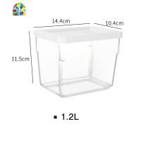 冰箱收纳盒保鲜盒整理盒厨房食品收纳塑料盒子透明食品盒分类收纳 FENGHOU