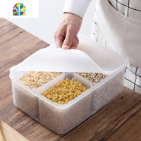 冰箱食物保鲜盒家用分格储物盒套装 厨房塑料透明食品盒子收纳盒 FENGHOU