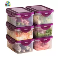 天天塑料保鲜盒套装冰箱微波专用饭盒打包盒 FENGHOU