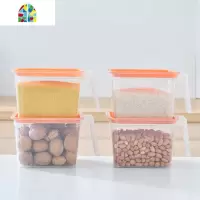 抽屉式厨房家用保鲜食物塑料盒正方形透明储物蔬菜冰箱收纳盒 FENGHOU保鲜盒保鲜盒