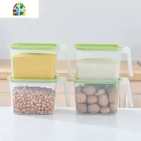 食物塑料盒正方形透明抽屉式厨房家用保鲜储物蔬菜冰箱收纳盒 FENGHOU保鲜盒保鲜盒