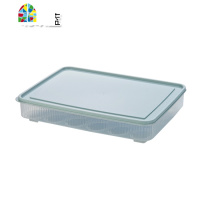 厨房带盖鸡蛋盒24格冰箱放鸡蛋的收纳盒食物保鲜蛋托鸡蛋格 FENGHOU保鲜盒保鲜盒