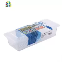 厨房冰箱保鲜盒鱼肉收纳盒塑料密封盒长方形食品盒沥水冷藏盒 FENGHOU