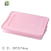 速冻饺子盒冻饺子盘家用冰箱收纳盒食物冷冻保鲜盒馄饨盒水饺托盘 FENGHOU