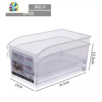 冰箱收纳盒塑料抽屉式冷冻密封盒厨房食品保鲜盒整理盒储物盒 FENGHOU