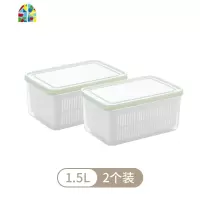 冰箱收纳盒蔬菜水果塑料分类带盖食品级内部大容量保鲜盒套装 FENGHOU