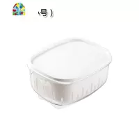 双层冰箱保鲜盒带盖沥水篮密封盒子家用蔬菜冷藏厨房食品收纳盒 FENGHOU