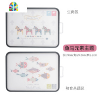 双面塑料菜板家用厨房砧板案板加厚防溢切水果切菜板 FENGHOU 厨具主题