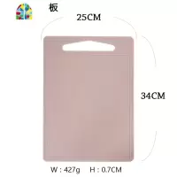 蓝莲花塑料砧板切菜板切水果不含双多酚安全卫生绿色粉色可挂 FENGHOU 橄榄绿