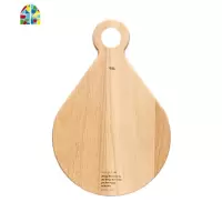 实木家用厨房砧板菜板案板面包板水果切菜板粘板北欧ins FENGHOU 三角形小号