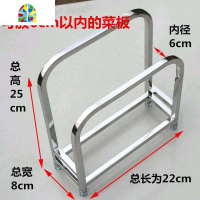 菜板架厨房家用落地厨具粘板贴板不锈钢支架收纳架案板切菜板架子 FENGHOU 2刀槽5.5cm收藏加购送接水盘挂钩砧板