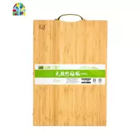 封后无胶竹砧板纯竹切菜板木砧板加厚2.2饺子板家用防开裂 FENGHO 无胶纯竹W70(67*43*2.2)8-10人用