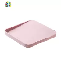家用小麦秆切菜板刀板迷你宿舍小菜板不粘面板案板砧板水果板 FENGHOU 蓝色