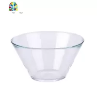 加厚透明玻璃碗水果沙拉碗家用冷面汤碗蔬菜色拉饭碗零食碗甜品碗 FENGHOU 中号