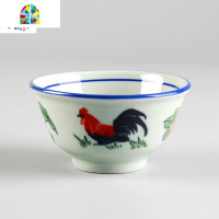 大埔陶瓷青花葵斗中式鸡公碗厚实防烫公鸡碗 FENGHOU 1个装