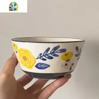 otherbreak 日式花朵陶瓷面碗 饭碗 汤碗 沙拉碗 FENGHOU 春