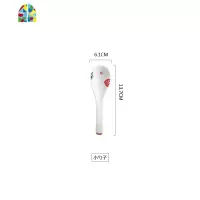 日式手绘早餐碗盘套装创意水果沙拉碗盘可爱米饭小碗家用面碗单个 FENGHOU 草莓-带柄碗+长方盘