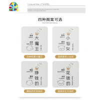 碗碟套装家用餐具套装陶瓷碗盘碟子组合简约情侣碗2人可微波2-4人 FENGHOU (圆)2碗2盘2勺2筷(请备注图案)