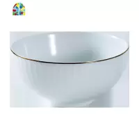 爱莲说碗碟套装家用餐具中式陶瓷简约组合盘碗碟勺杯子 FENGHOU 爱莲说10