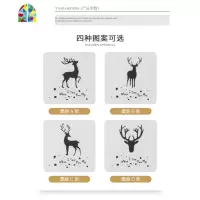 北欧风碗碟套装家用餐具碗盘碟套装新款麋鹿简约陶瓷餐具2-4人用 FENGHOU 图案选择提示(此选项勿拍)