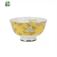 安娜16点餐具碗碟套装家用欧式陶瓷米饭碗盘子美式ins网红 FENGHOU 沙拉斗碗