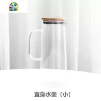 北欧ins冷水壶玻璃可高温家用凉白开水杯凉水壶防爆大容量套装 FENGHOU 锤纹水壶(大)