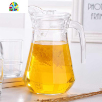 水壶大容量可装开水凉开水壶冷开水壶冷水壶装白开水壶耐热玻璃 FENGHOU 6只戴娜琦水杯凉水壶