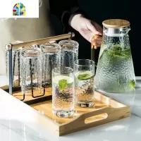 锤纹冷水壶玻璃可高温ins夏天家用套装北欧创意网红日式凉水壶 FENGHOU
