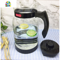 2017新款大容量玻璃茶壶凉水壶可高温防爆冷水壶大号3L FENGHOU 3000ml绿色
