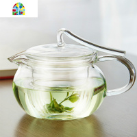冷水壶家用凉水壶可高温玻璃北欧开水单大容量凉水可爱过滤双耳杯 FENGHOU 1.5升直身(玻璃盖)凉水壶