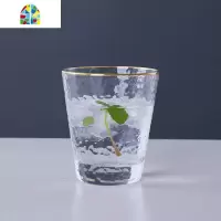 冷水壶玻璃水杯套装家用轻奢客厅简约日式酒杯ins风可高温凉水壶 FENGHOU 珍珠金把手冷水壶1400ml