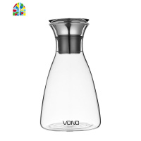 冷水壶玻璃凉水壶 可高温防爆家用大容量过滤茶壶 FENGHOU 1500ml