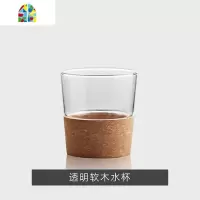 家用北欧冷水壶玻璃凉水杯套装新款创意透明大号泡茶壶防爆可高温 FENGHOU 磨砂软木水杯烧水壶