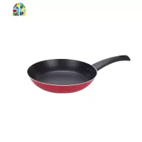 家用炒锅平底锅不粘煎锅燃气灶电炉牛排烙饼煎蛋饼可用少油烟锅 FENGHOU 中国红