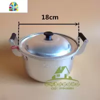 金喜耐用王铝锅老式铝制汤锅多用锅加厚铝汤锅餐厅酒店煲汤锅 FENGHOU 直径52cm