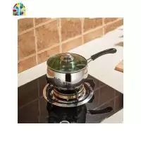 加厚不锈钢奶锅小汤锅煮粥锅婴儿泡面煮汤热奶锅煮鸡蛋的小锅家用 FENGHOU 口径26厘米双炳复合底