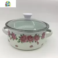小锅汤锅迷你锅煲汤保鲜锅双耳小饭盒零食盒盖锅 FENGHOU 拍14CM锅送8号杯一只图随机发货