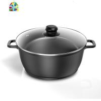 不粘汤锅家用燃气电磁炉炖锅熬阿胶糕的专用32CM FENGHOU 直径28CM*高度12.5CM5-6人使用