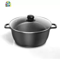 不粘汤锅家用燃气电磁炉炖锅熬阿胶糕的专用32CM FENGHOU 直径32CM*高度14.5CM7-10人使用