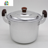 加高加厚型熟铝双层大容量蒸锅铝制汤锅老式铝锅五折特惠 FENGHOU (1-2人)中厚22cm+1个蒸片