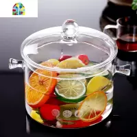 电磁炉电陶炉明火涮锅煮粥煲汤玻璃泡面锅沙拉碗锅烧水锅炖锅 FENGHOU 双耳涮锅加厚15cm