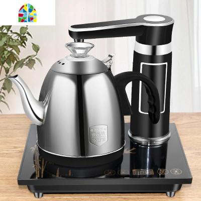 全自动上水电热烧水壶家用智能电磁炉保温茶台抽泡茶具器专用一体 FENGHOU 黑色