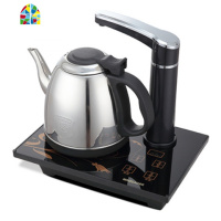 全自动上水电热水壶家用烧水壶单壶智能抽水泡茶具自吸电磁炉套装 FENGHOU 包漆防烫304不锈钢