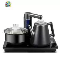 全自动上水电热烧水壶抽水茶台电磁炉泡茶功夫茶具烧水壶套装 FENGHOU 37*23金色接桶装水