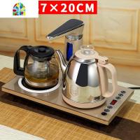 全自动上水壶电热烧水壶家用抽水功夫泡茶具专用茶台电磁炉烧茶器 FENGHOU 金色[保温]款